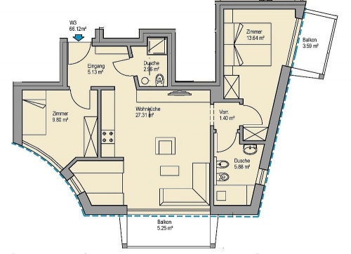 3 Zimmerwohnung