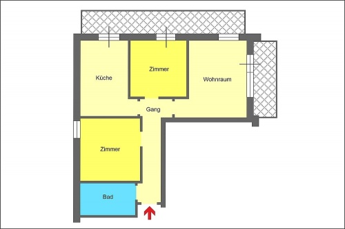 3 Zimmerwohnung
